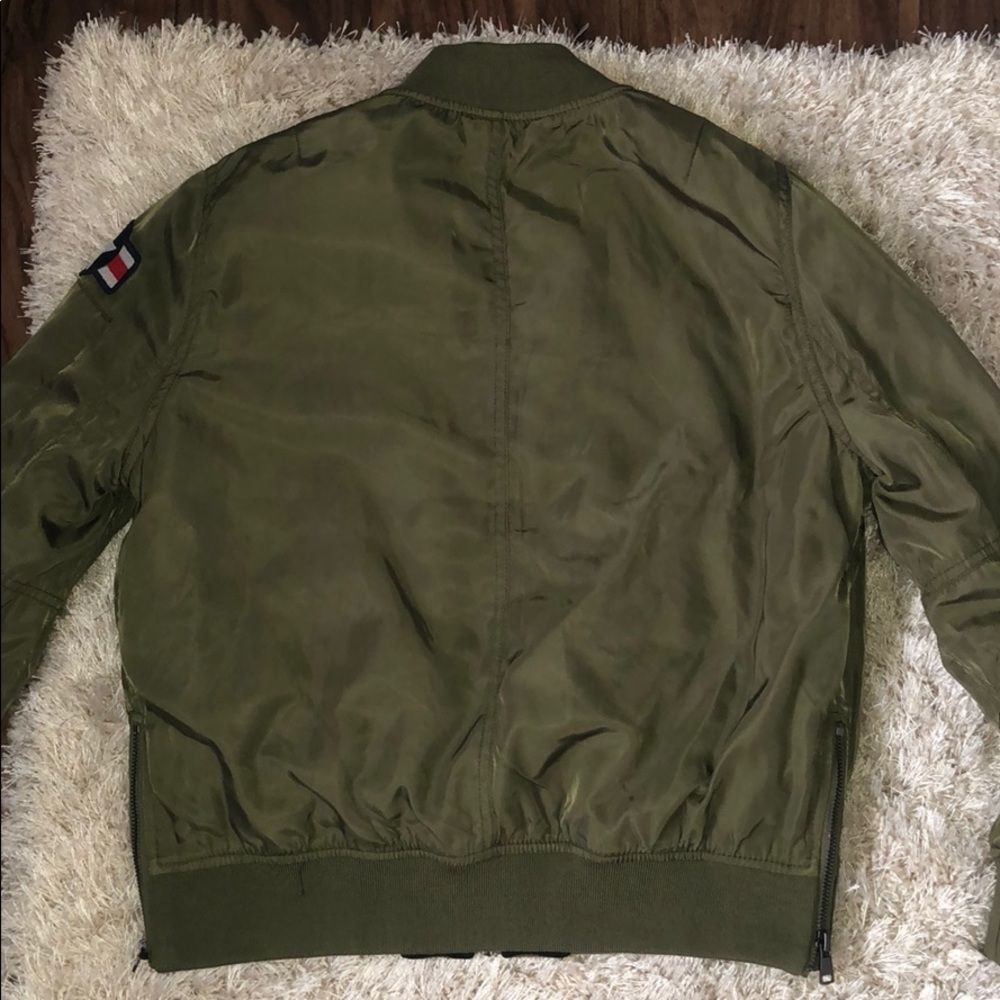 Patchwork Bomber Jacket - image 4